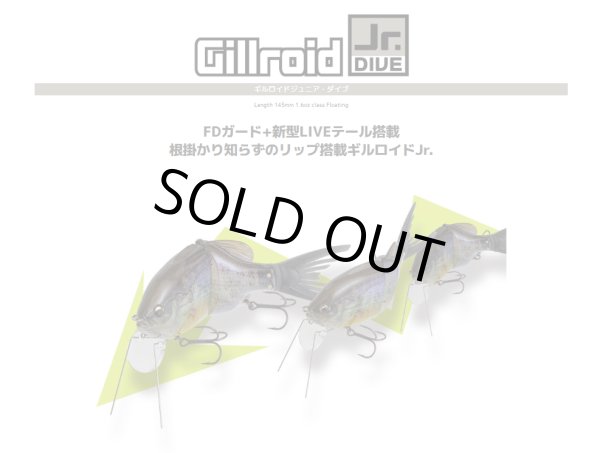 画像1:  GillRoid Jr. DIVE　ギルロイドジュニア・ダイブ (1)