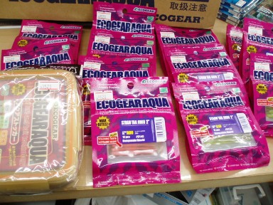 エコギア　アクア　ストローテール２”各色入荷