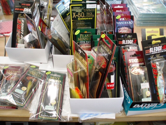 委託品、中古品ルアー入荷いたしました。