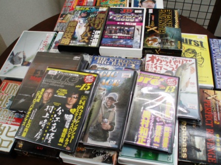 委託販売品、中古販売品DVD、ビデオ入荷