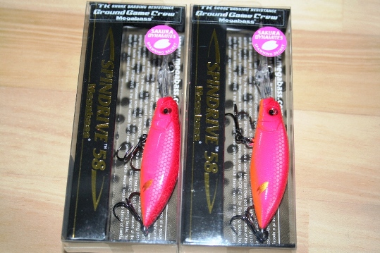 メガバス　スピンドライブサクラバイパー　再入荷