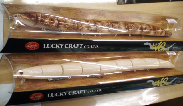ラッキークラフト　蛇10Ｊｏｉnt　入荷